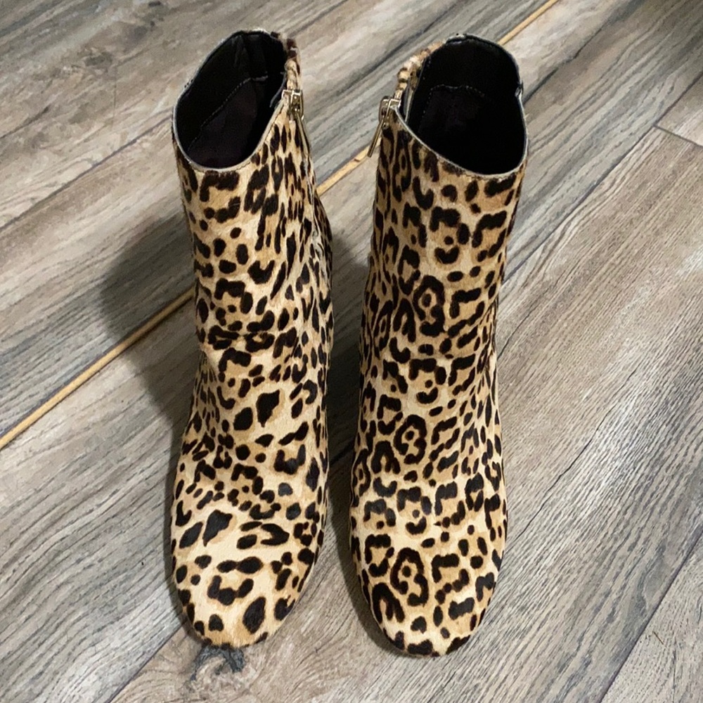 Sam Edelman leopard pony boot!